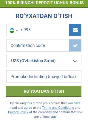 1xbet Узбекистан